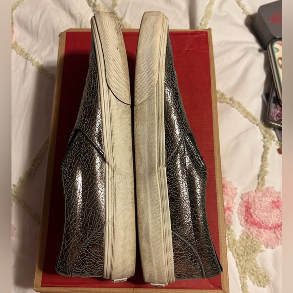 VANS CLASSIC SLIP-ON CRACKED METALLIC - Picture 7 of 9